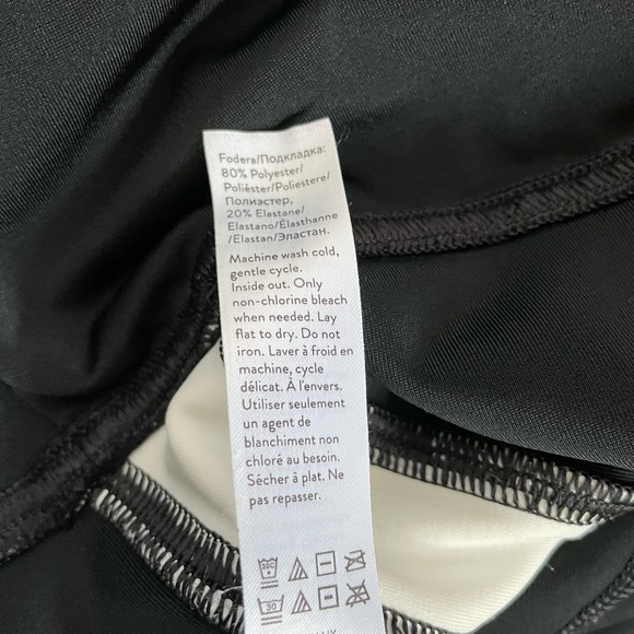 SPANX Faux Leather Side Stripe Leggings 2X Black - Picture 8 of 14